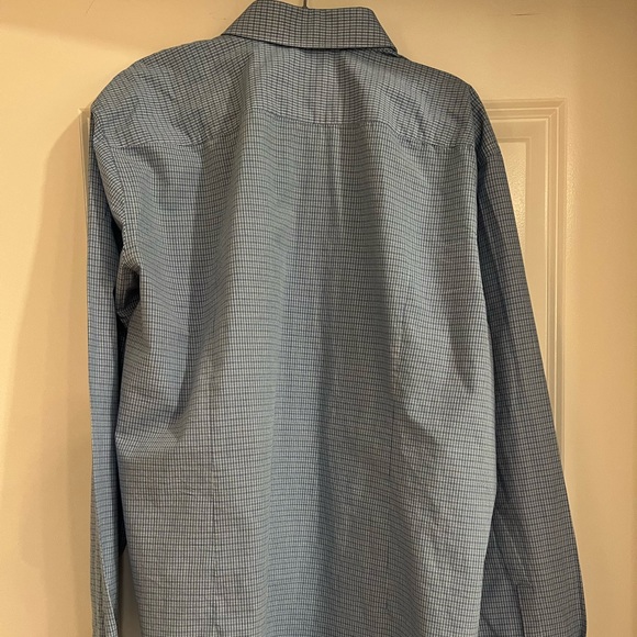 Hugo plaid dress shirt; 17.5, 36/37 - Picture 2 of 6